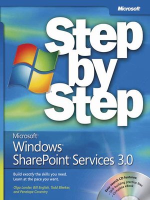 cover image of Microsoft&#174; Windows&#174; SharePoint&#174; Services 3.0 Step by Step